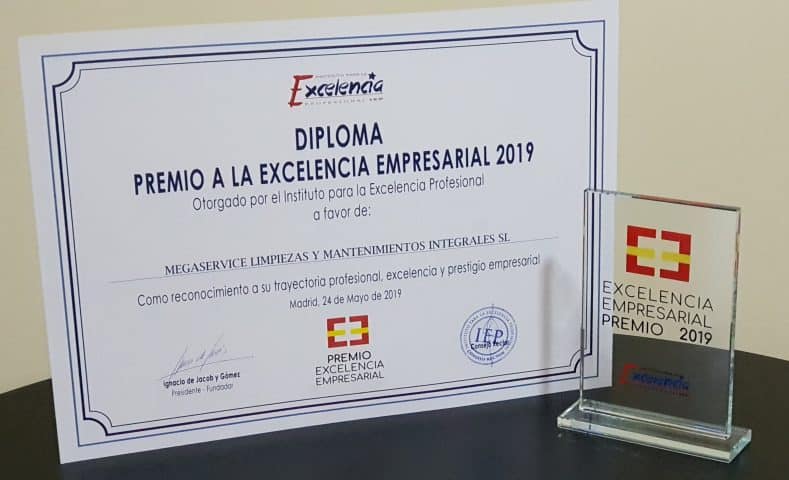 Premio a la excelencia 2019